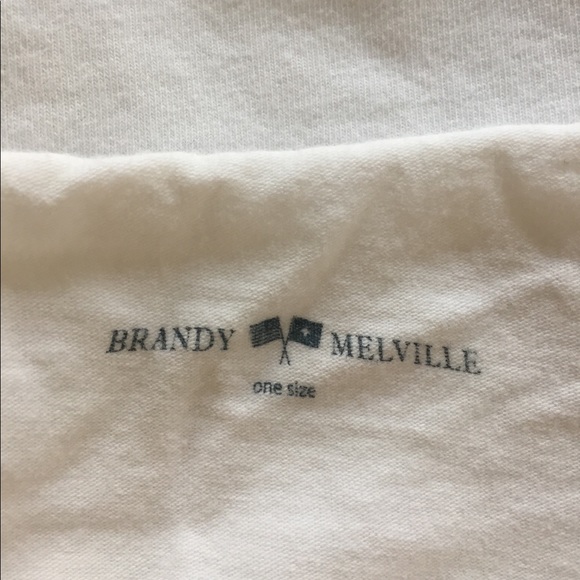 SOLD Brandy Melville Off-the-shoulder Tee - Picture 5 of 6